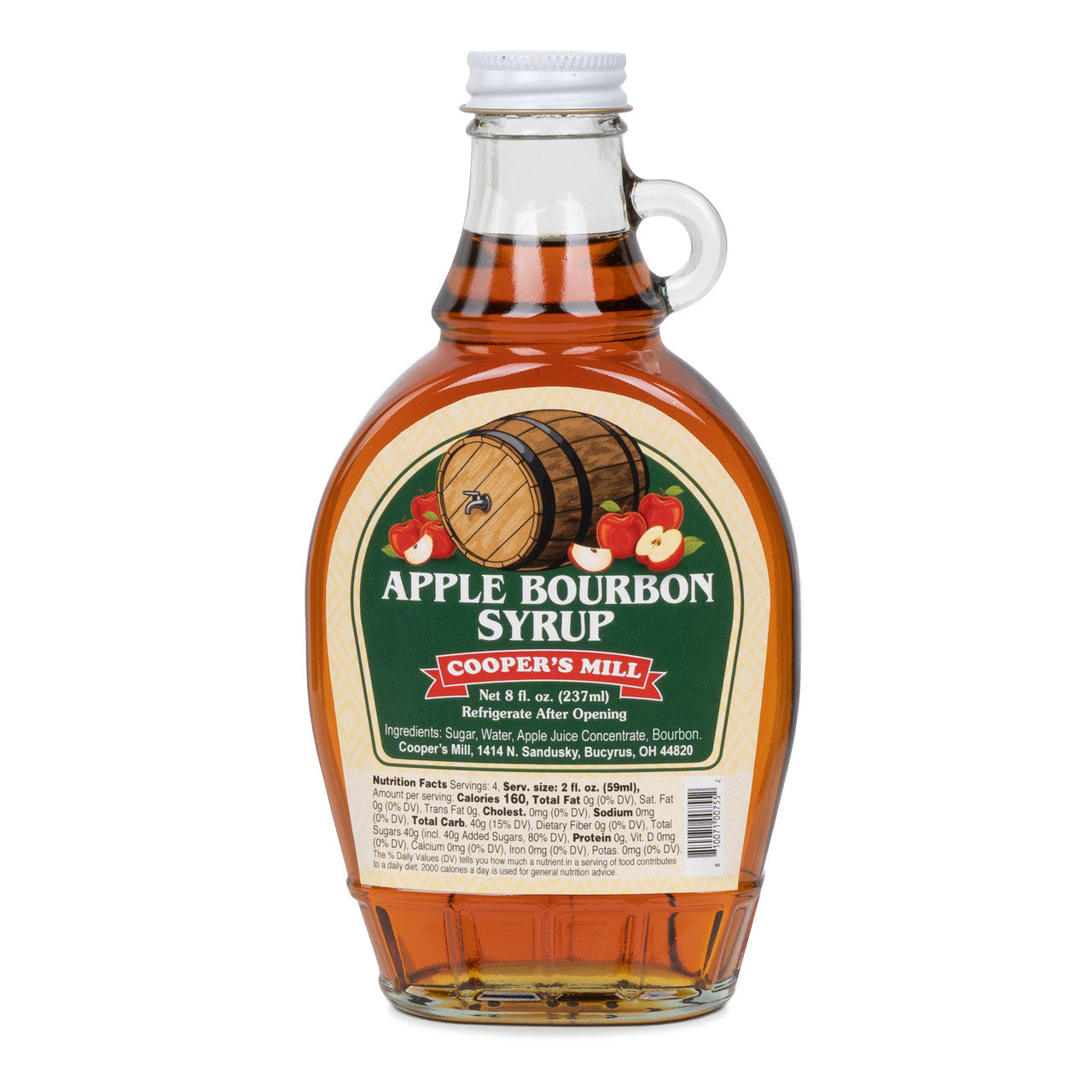Cooper's Mill Apple Bourbon Syrup
