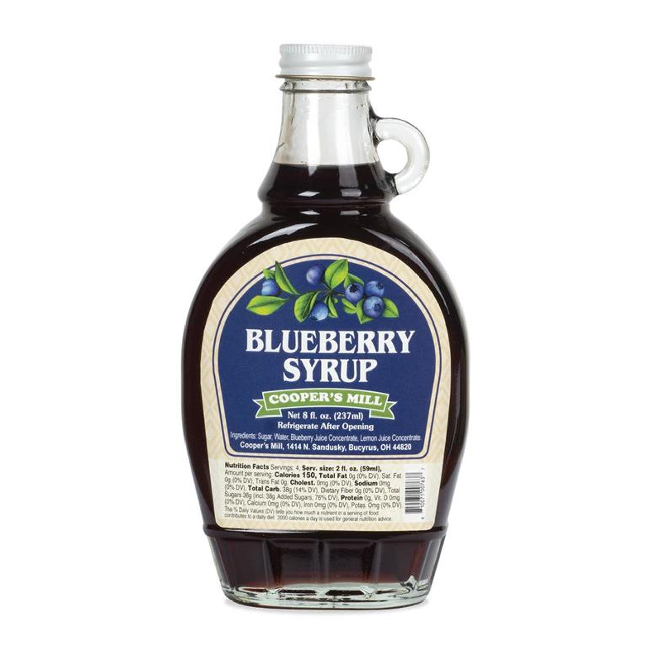 Cooper's Mill Blueberry Syrup
