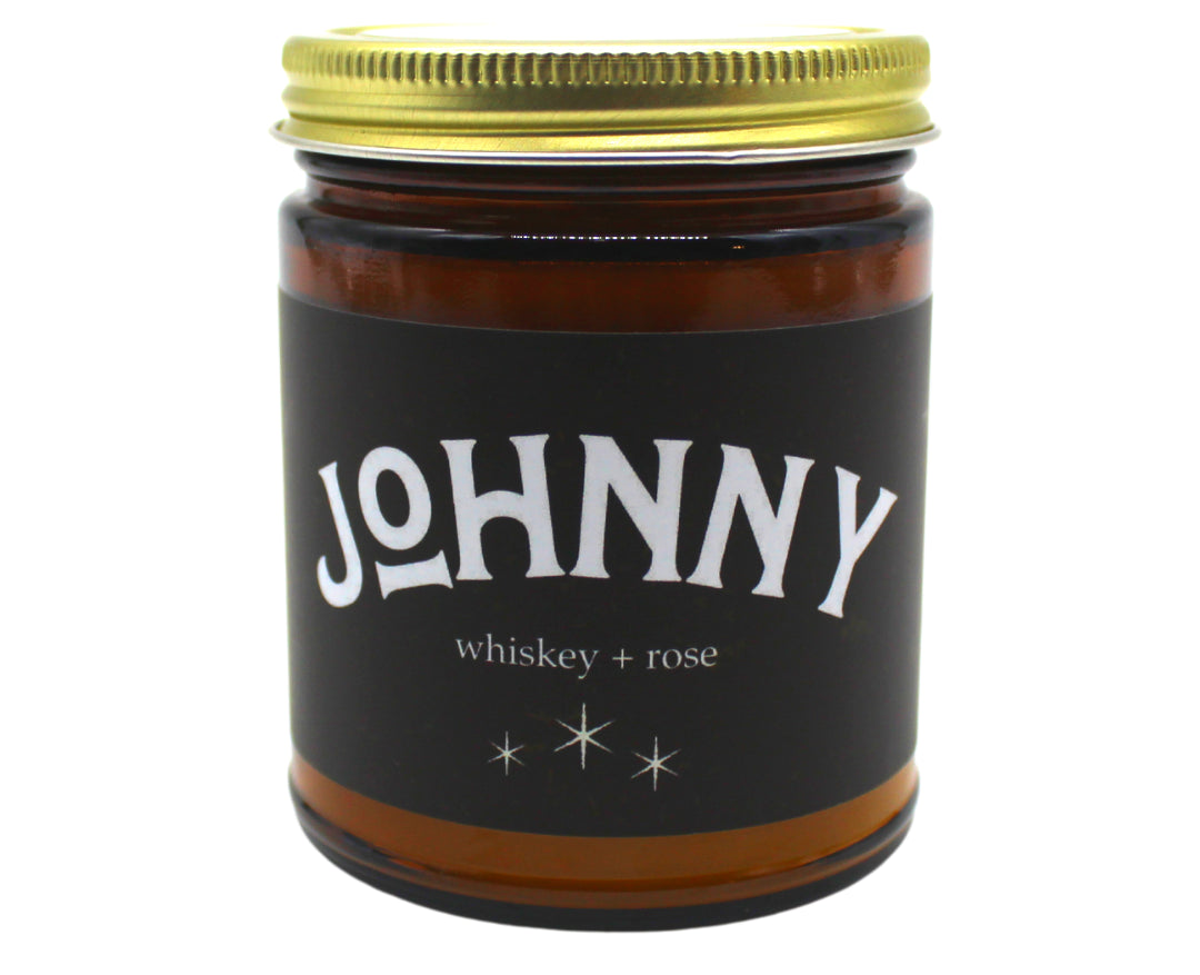 Johnny Cash Candle