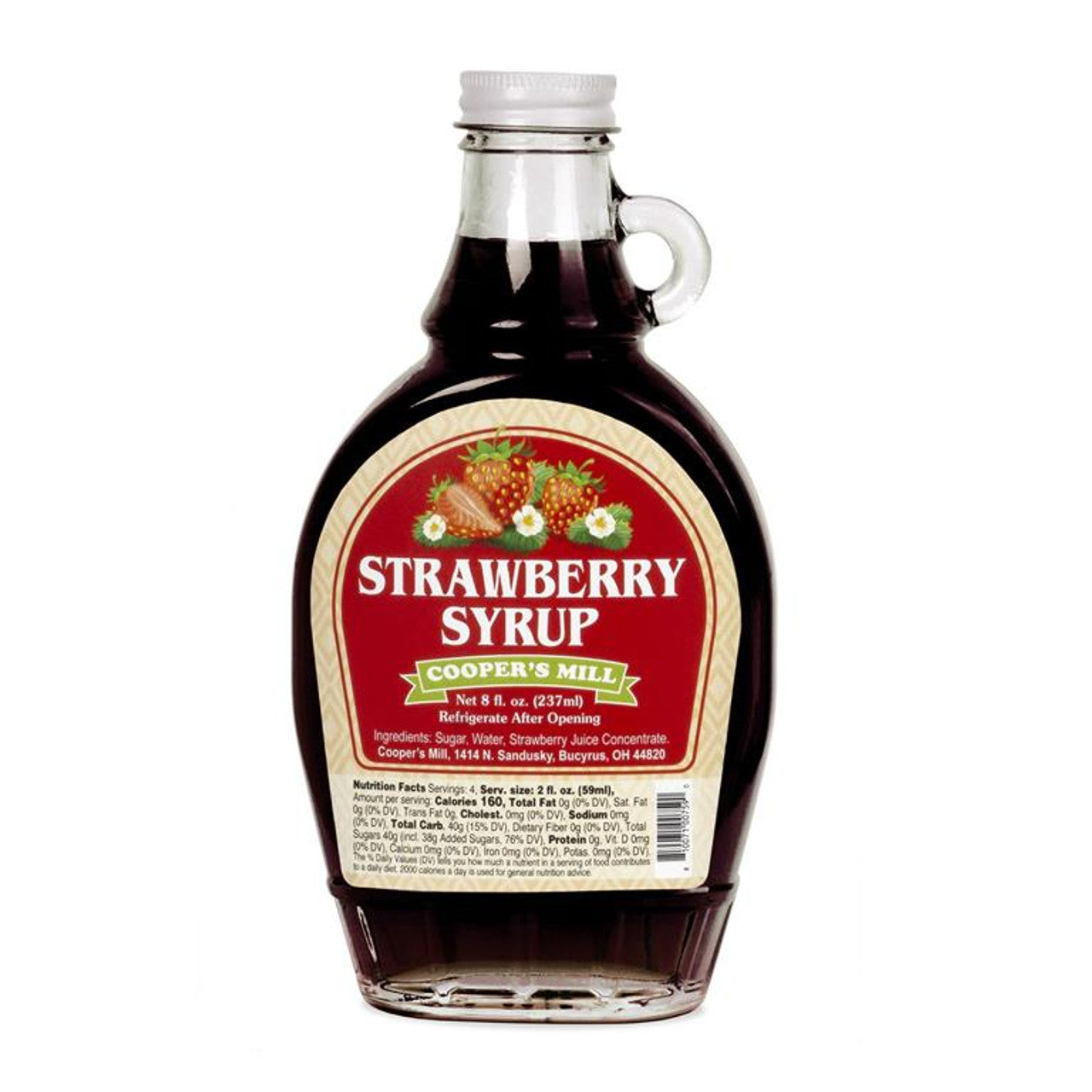 Cooper's Mill Strawberry Syrup
