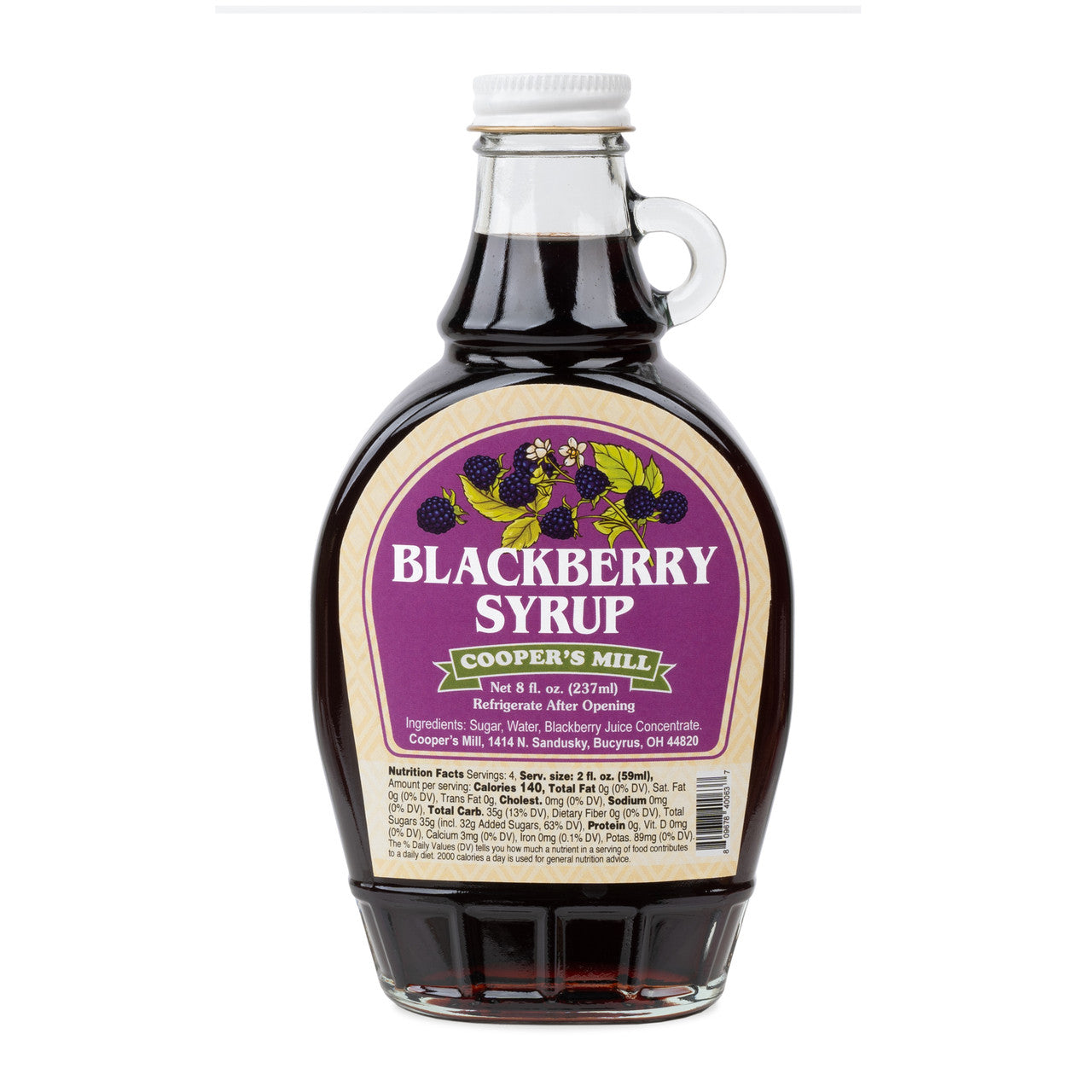 Cooper's Mill Blackberry Syrup