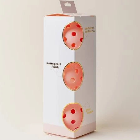 Pickleball Pink - Set of 3