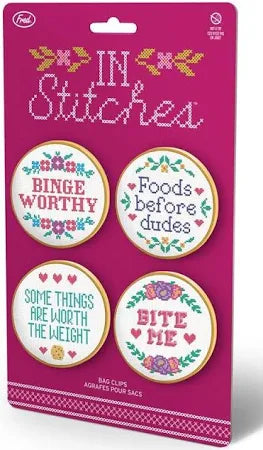 In Stitches Bag Clips