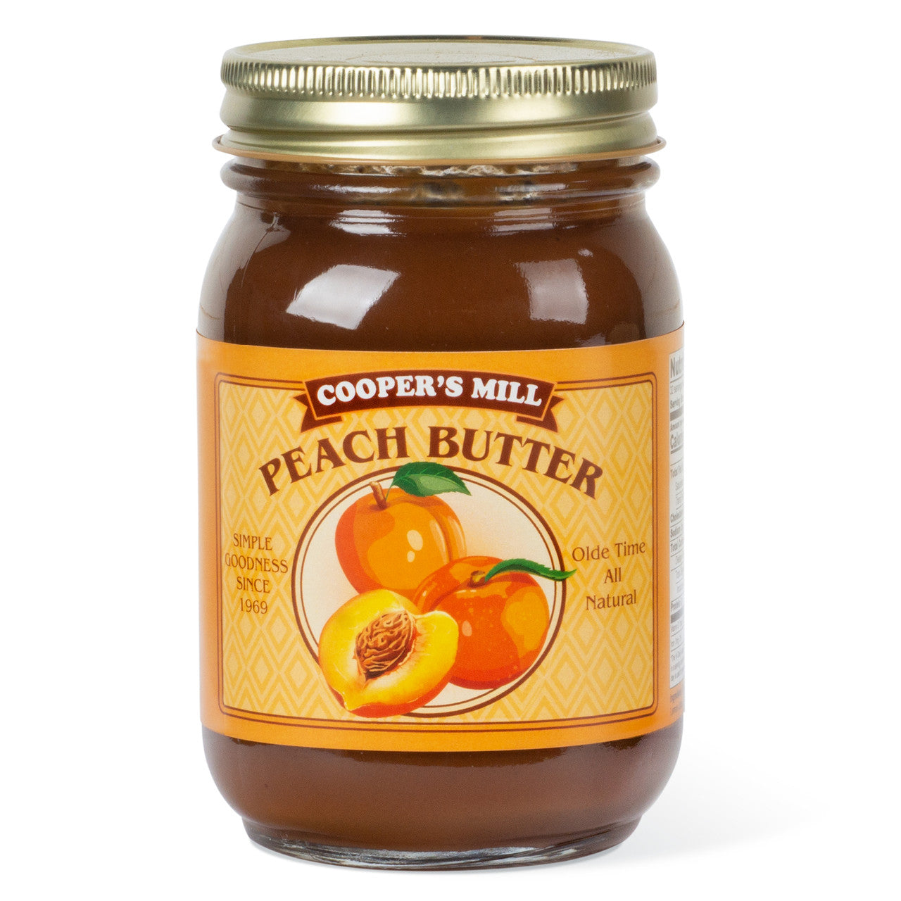 Cooper's Mill Peach Butter Pint