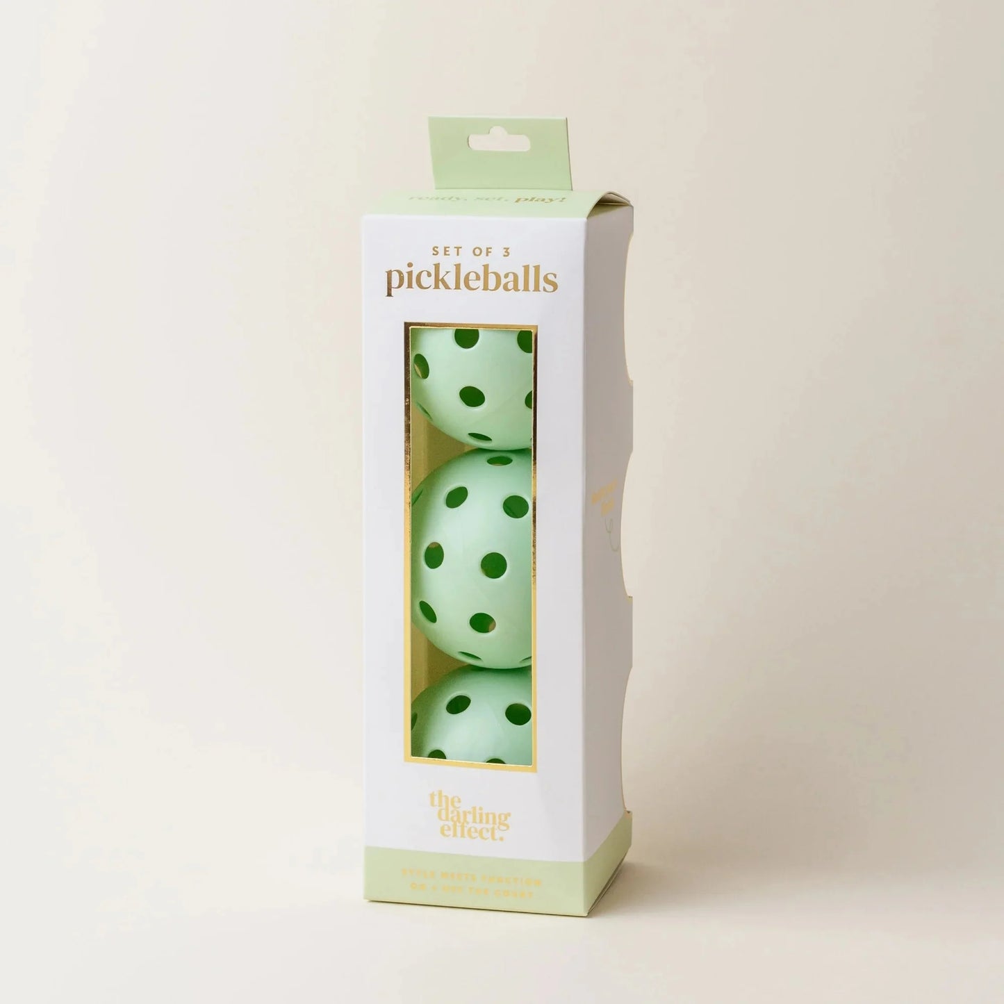 Pickleball - Green Set of 3